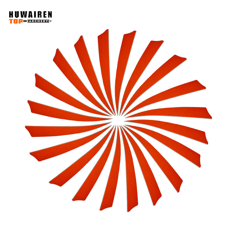 huwairen g26箭投箭尾箭支羽毛塑料羽真羽毛布拉泽箭尾nock竞技用