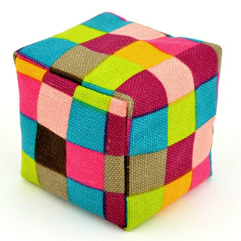 沙包儿童手工毽子幼儿园小学生帆布荞麦玩具1个包沙包