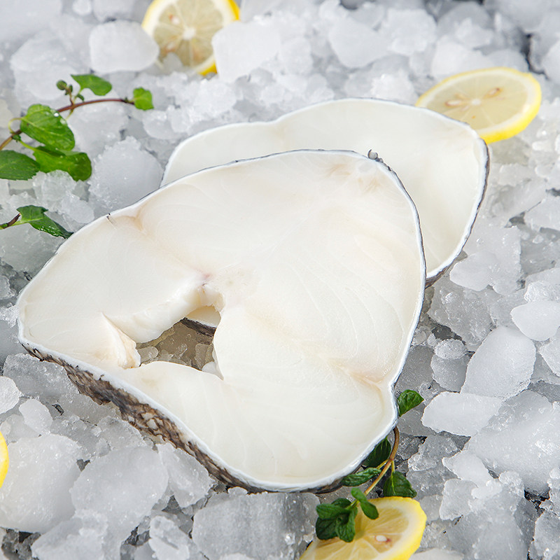 法国鳕鱼新鲜深海婴儿宝宝辅食中段冷冻整条鳕鱼