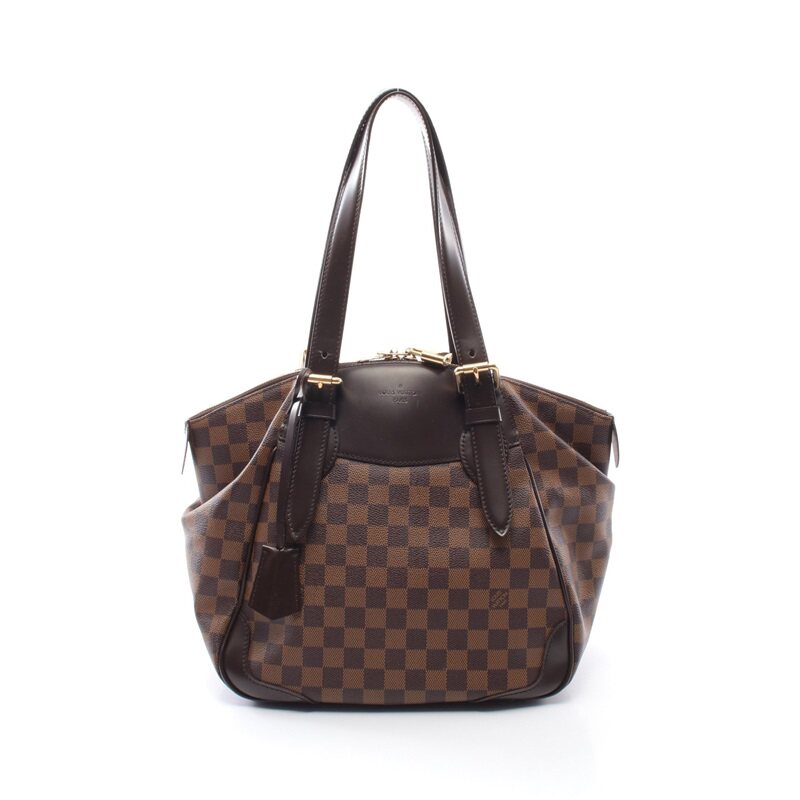 lv路易威登veronagm大号棋盘格肩包733098reclo中古通用款女包