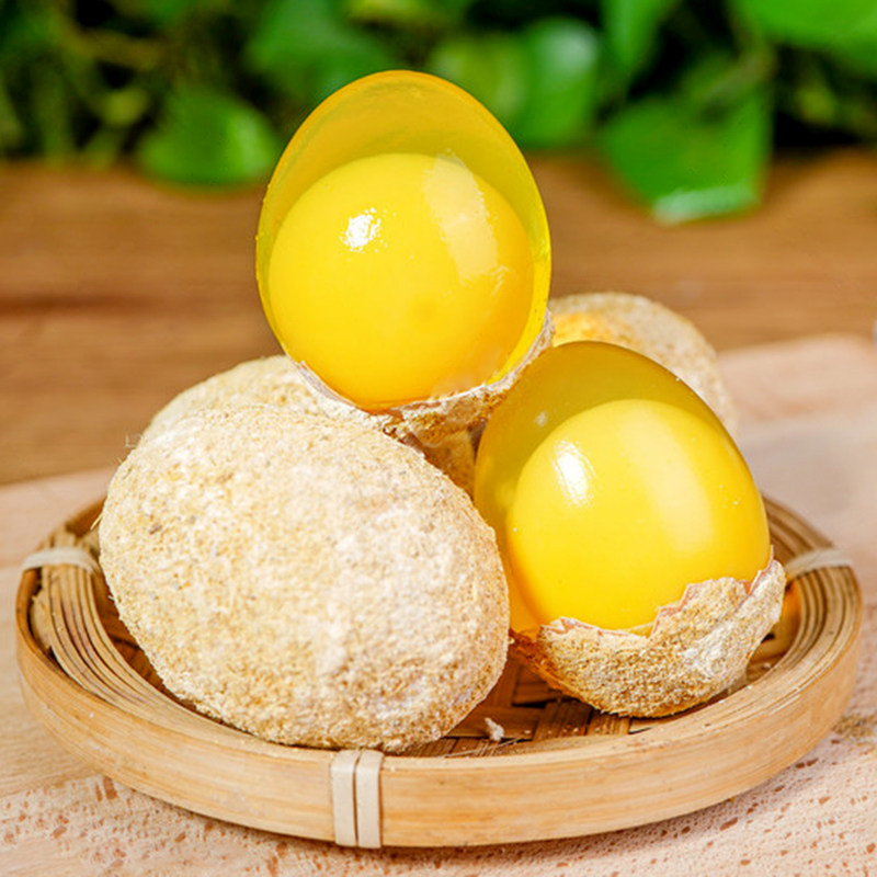 河南特产溏心鸡蛋变蛋10枚变鸡蛋黄皮蛋松花蛋松花