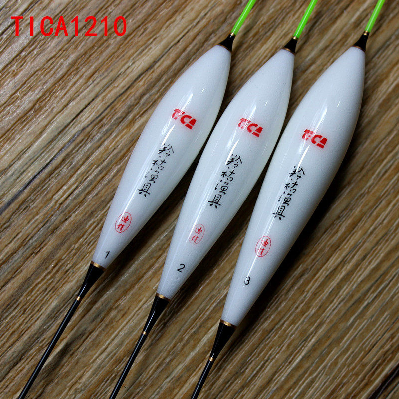 迪佳tica1209 1210 纳米浮漂枣核型浮漂混养黑坑大浮力浮漂深水漂