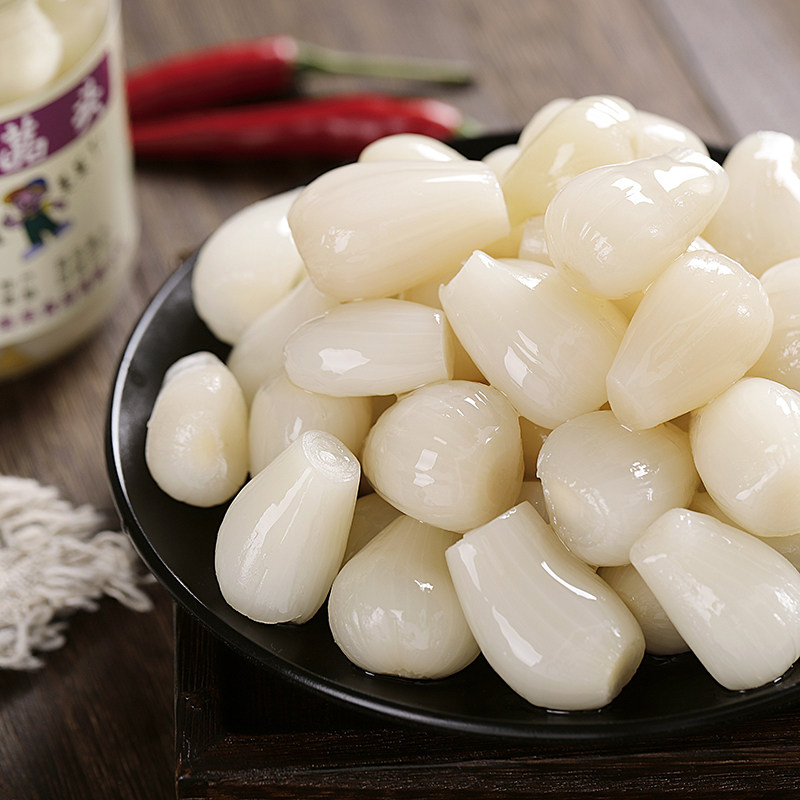 味美美呆甜酸藠头开胃下饭饭菜新鲜腌制泡菜腌制