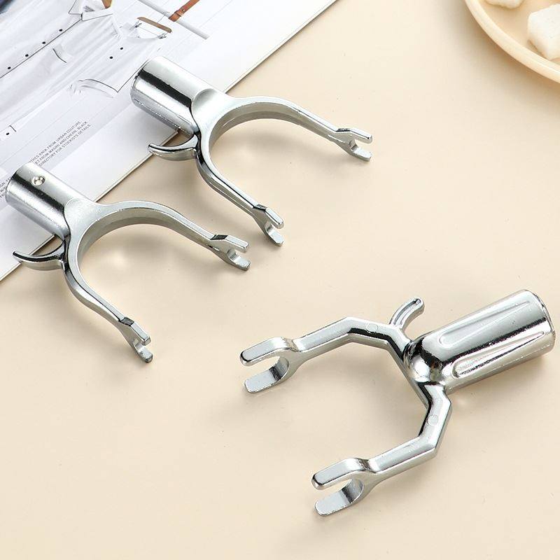 叉头不锈钢衣叉头丫叉头晾衣伸缩撑衣配件头子挑衣衣叉