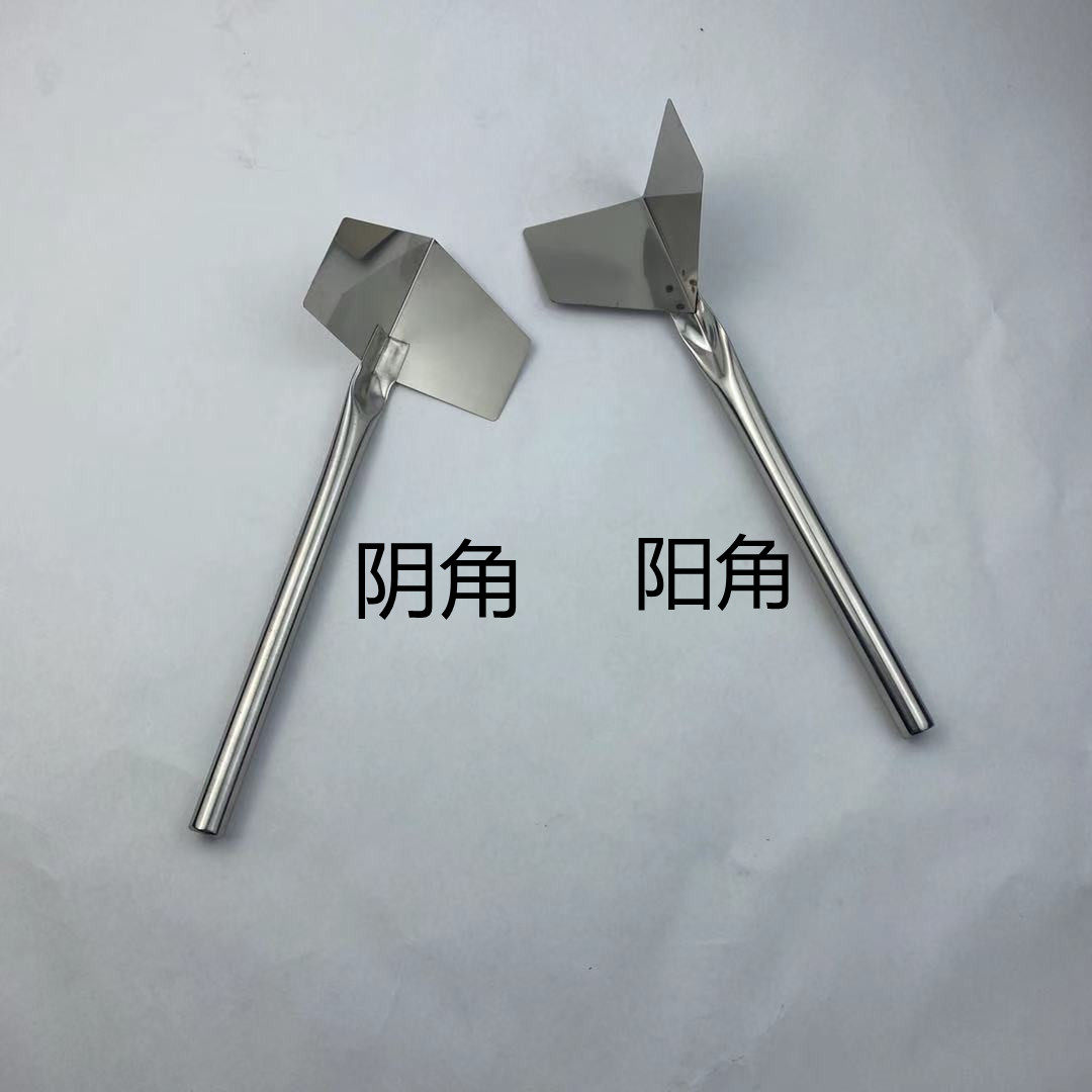 腻子xy不锈钢阴角器刮大白工具油漆工拉角器阳角抹泥刀