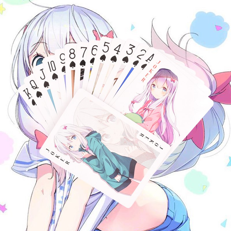 扑克夏目友人帐约会大作作战纸牌动漫周边二次元你的名字轻音扑克