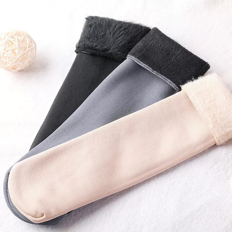 浪莎加绒雪地袜子女冬天加厚特厚款保暖抗寒肉色连裤袜