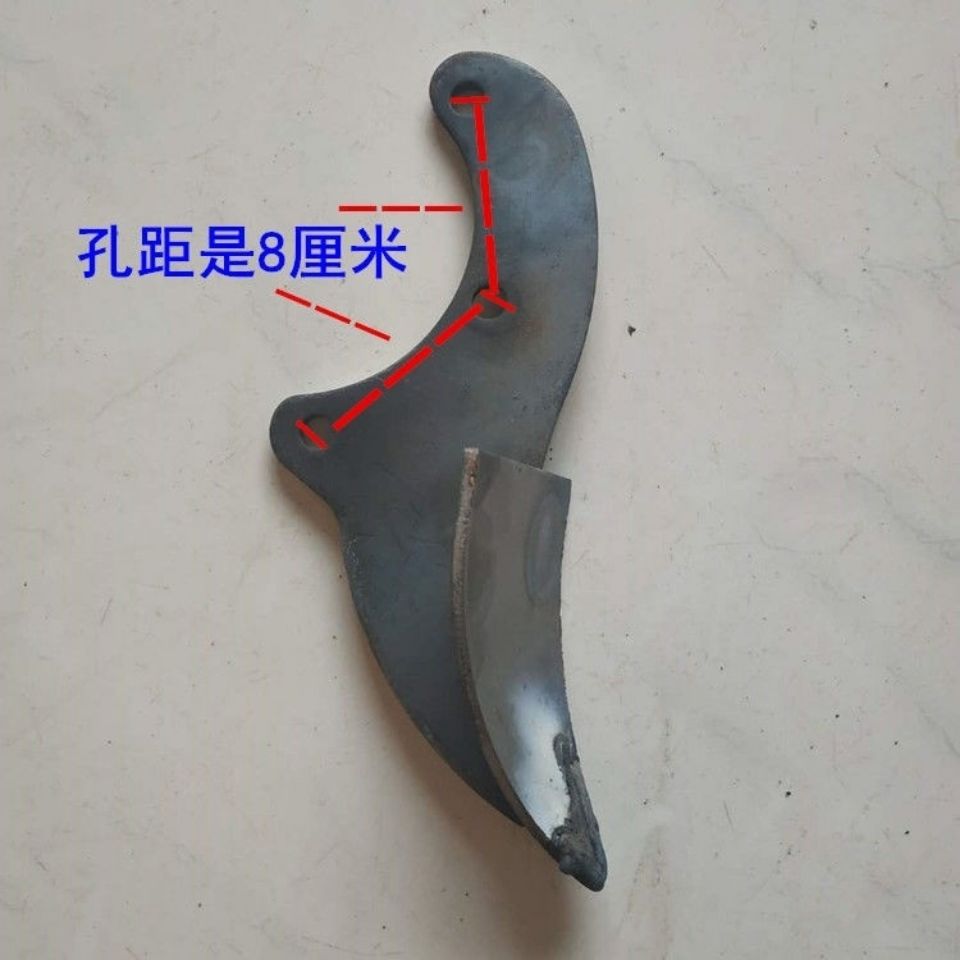锰钢尖配件中间i犁犁边小头铧犁犁体犁铧犁旋耕机犁边侧体