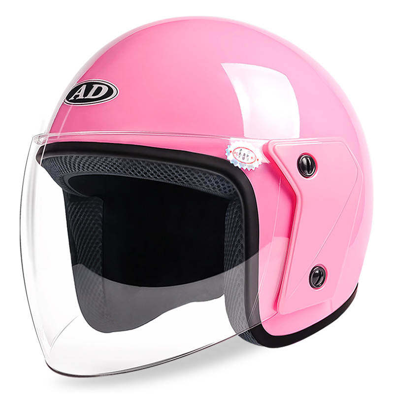 头盔电动车女冬款安全帽电车白色冬季保暖围脖全盔摩托车头盔