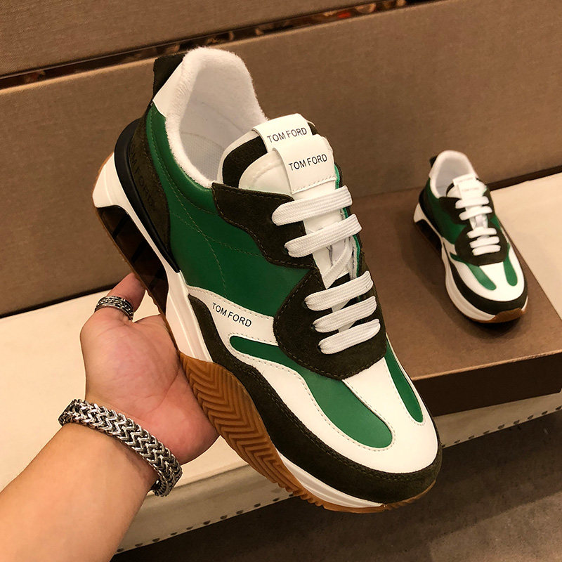 欧洲站官网tomford男鞋汤姆布朗厚底增高老爹汤姆福特时尚休闲鞋