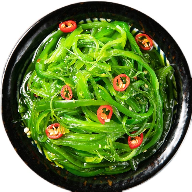 裙带800g海带海藻沙拉酸甜口味即食梗段海白菜海带零食