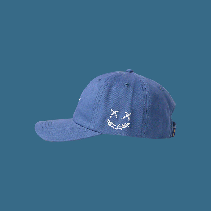 造帽家行色棒球帽男浅蔚蓝色韩帽ins风流渔夫帽子帽子