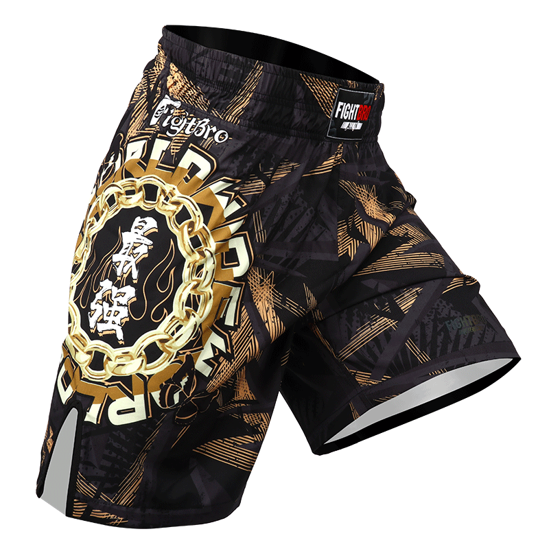 fightbro飞特氏ufc格斗短裤男弹力速干裤mma散打拳击服