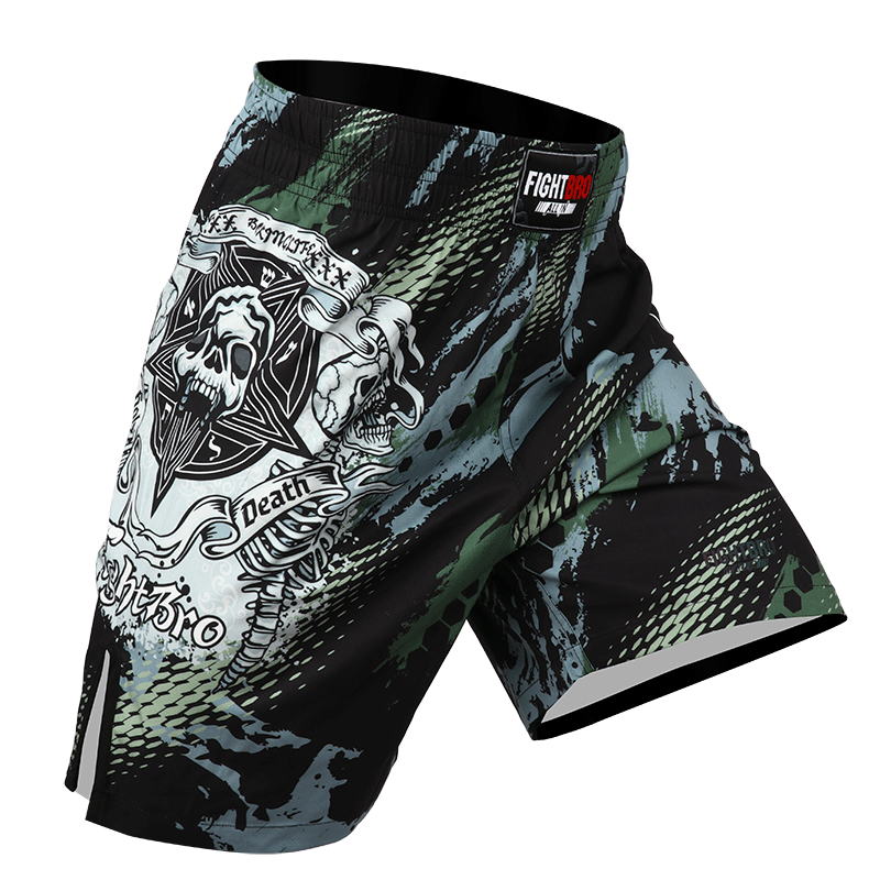 fightbro飞特氏ufc格斗短裤男弹力速干裤mma散打拳击服