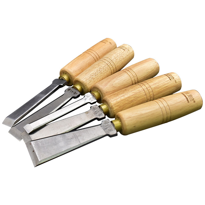 木工木井方凿子木凿扁铲钢凿刀平铲刀平凿半圆凿钊木凿