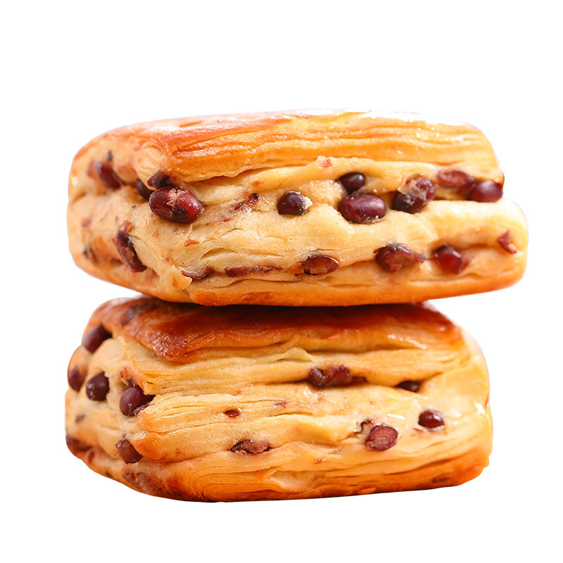 糖尿红豆面包饼病人小零食糖精食品中老年专用传统中式糕点