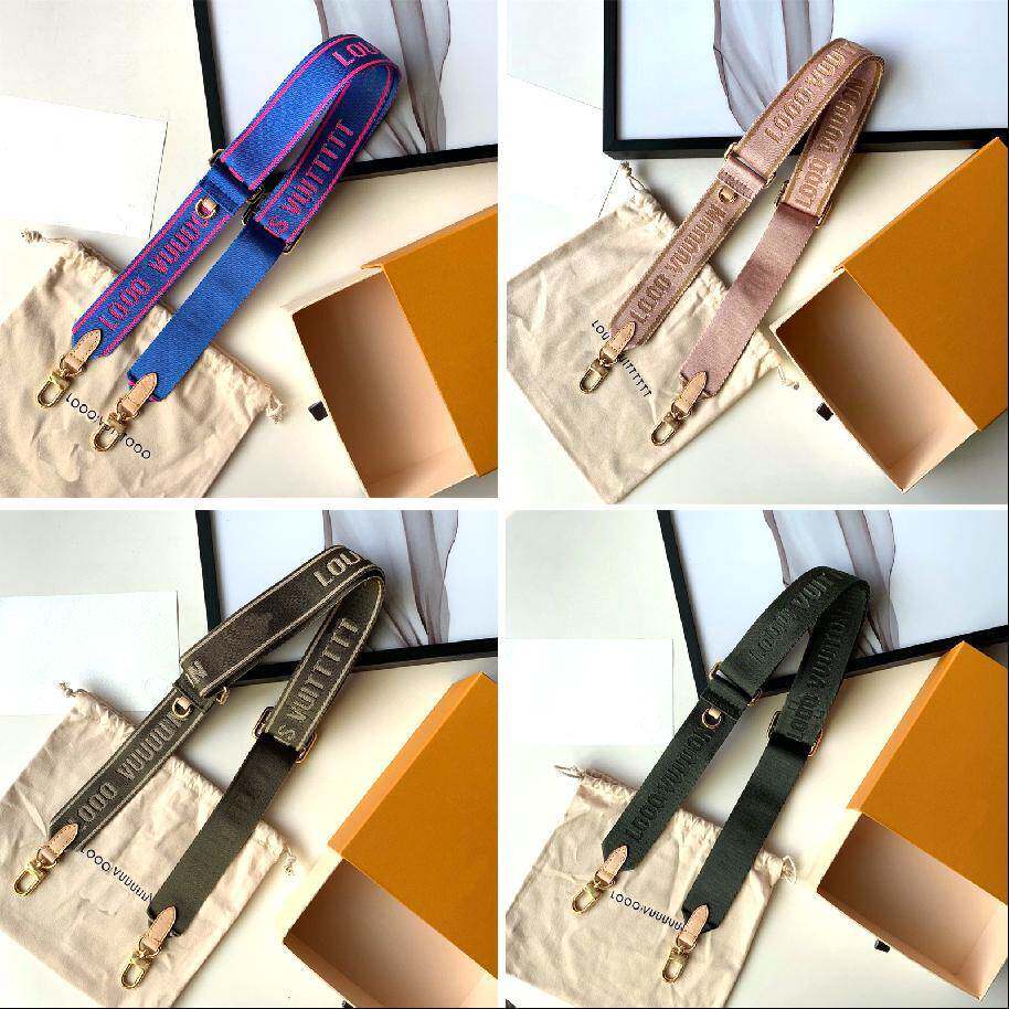 肩带适用于lv合一麻带包帆布织带新款斜挎宽肩化妆包