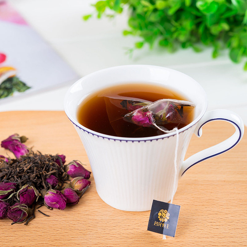 送一玫瑰普洱茶熟茶包茶叶泡袋茶花花茶养生组合组合型花茶