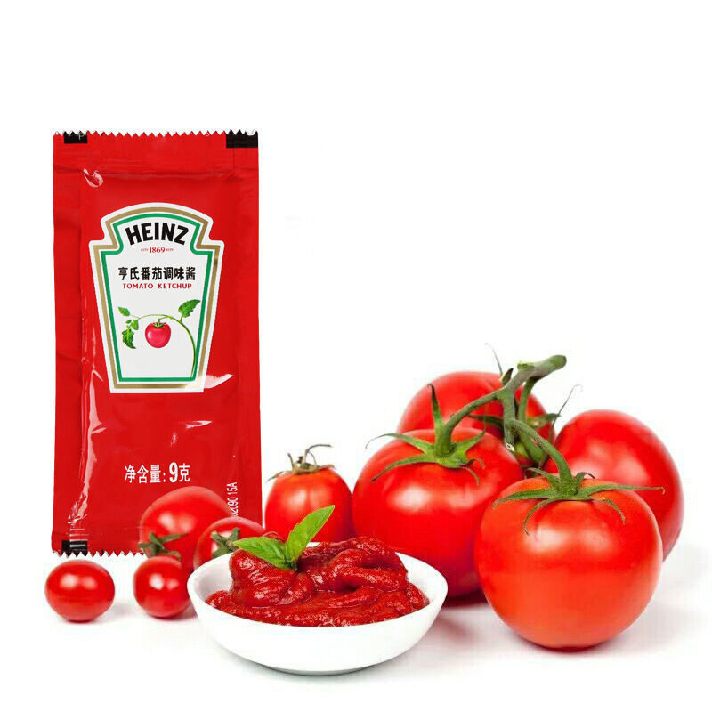 番茄酱袋装小包亨氏正品家用商用肯德基沙拉40袋番茄酱