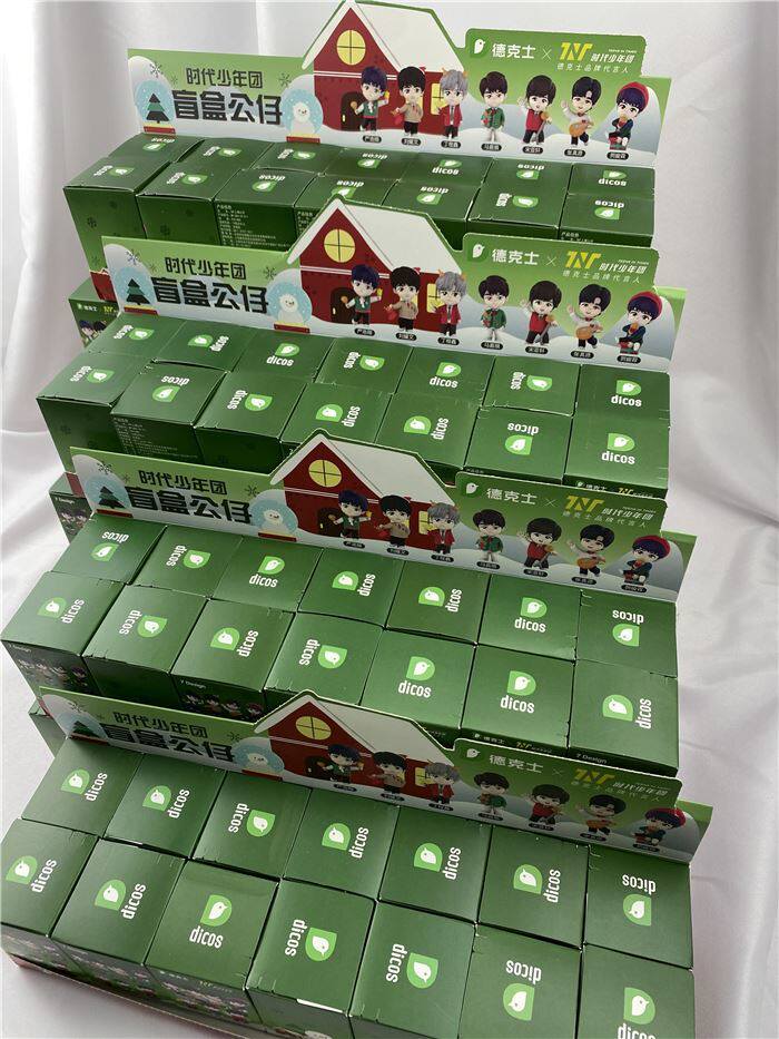 德克士时代少年团盲盒tnt卡通玩偶手办公仔拆封手办