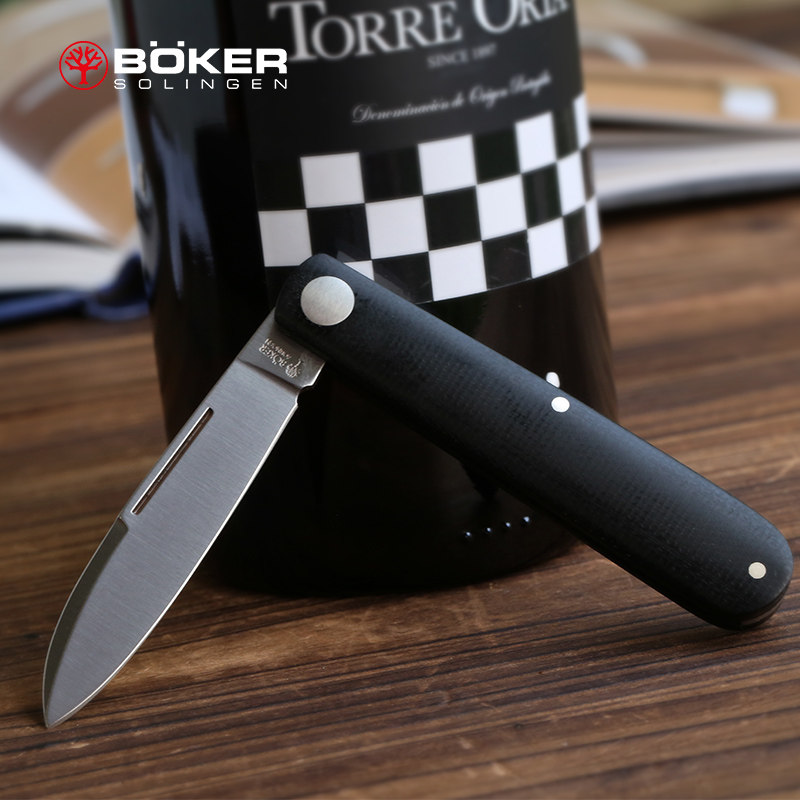 德国boker博克多功能edc小工具口袋刀高硬度户外折叠刀锋利水果刀