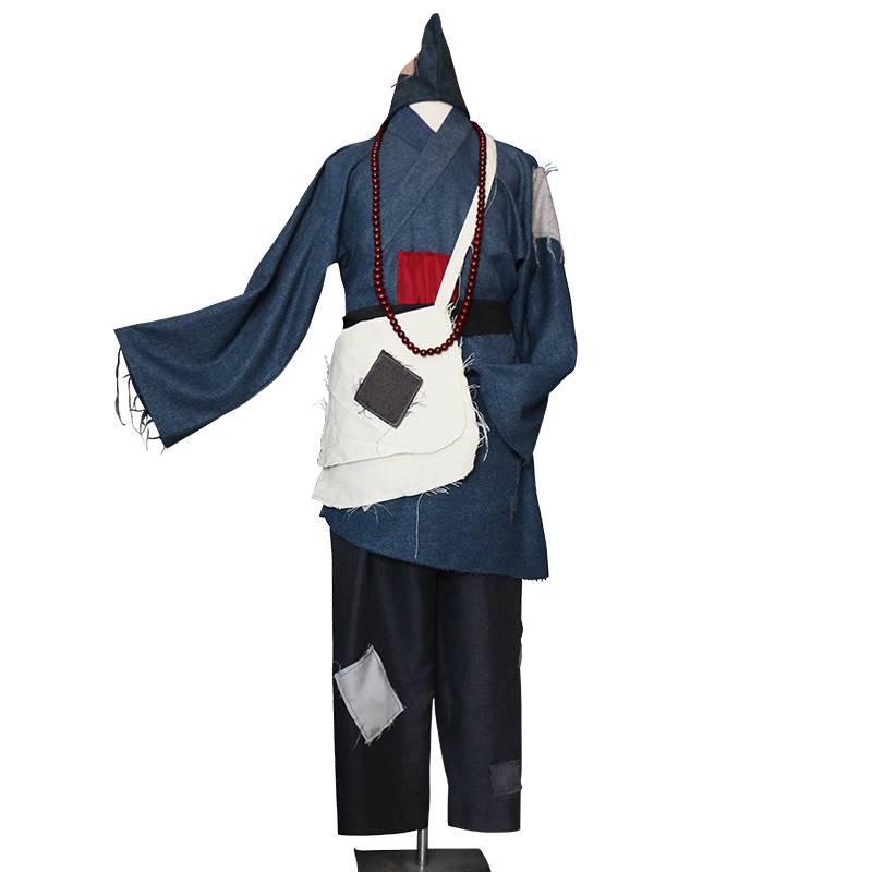 穷苦百姓难民古装叫花子乞丐破烂cos补丁汉服男民族服装