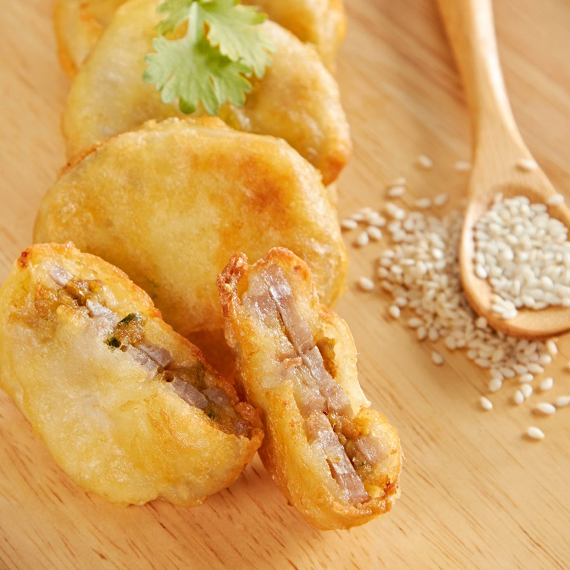 安井冻品先生香脆藕盒商用特色空气炸锅半成品其它生肉制品