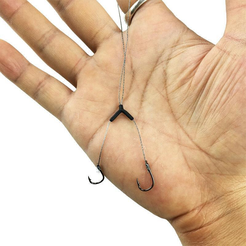 初学者渔线线调位绑好成品伊势f尼双钩鱼钩新手潮分线双钩马子鱼