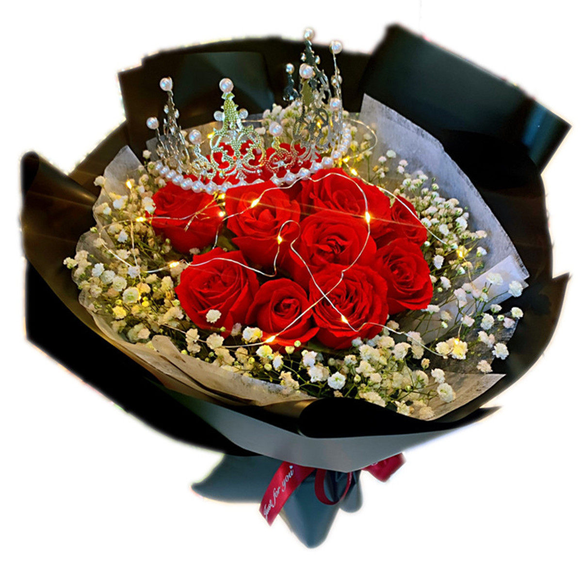 玫瑰真鲜花束同城速递配送情人节南昌北京京珠鲜花速递同城