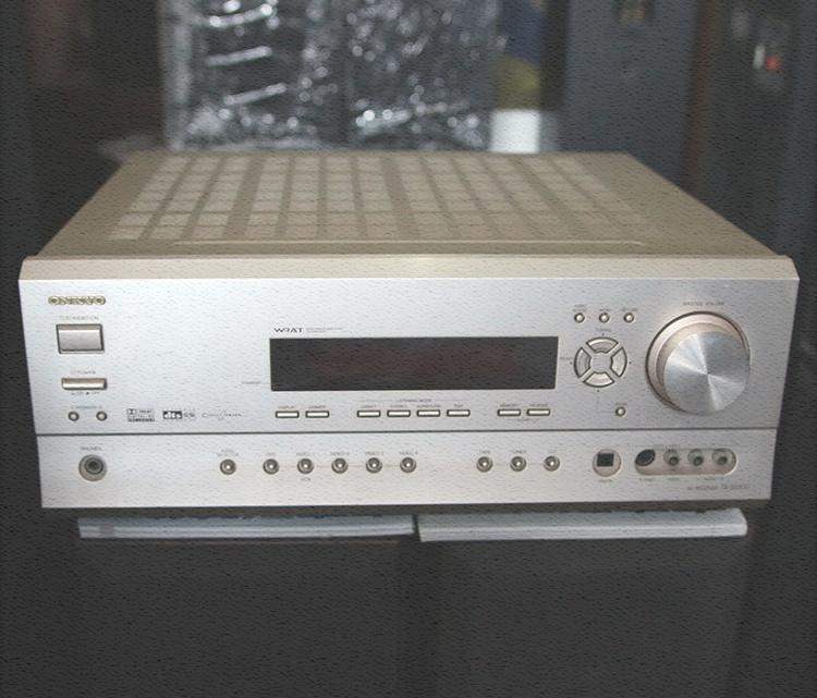 onkyo安桥sr600二手进口功放机tx-dts-es6.1声道550w