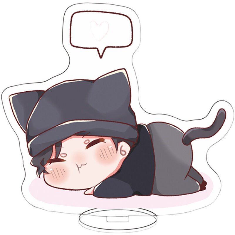 萌语立牌动物一动赤井安室动漫基德怪盗周边动漫挂件