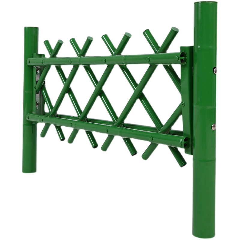 不锈钢仿真围栏栅栏竹节金属篱笆庭院仿竹花园大型篱笆