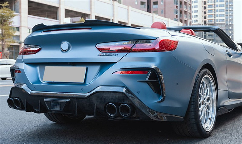 适用于1922宝马g14g15g16改装ac款干碳纤维尾翼