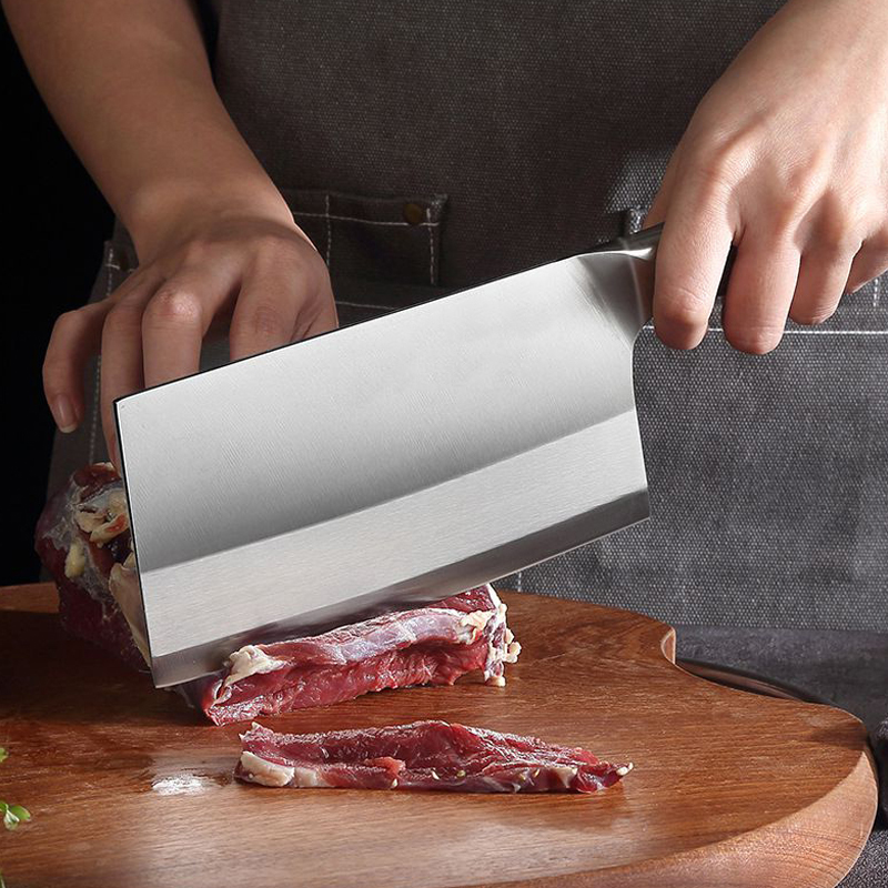 菜刀家用刀具厨房锋利女士切片刀复合钢轻巧小厨具刀厨师