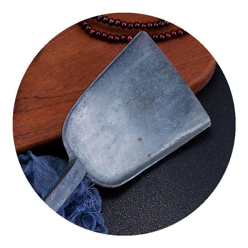 铁锅老式家用铲工柄勺子打造铲子熟铁锻手铁匠锅铲