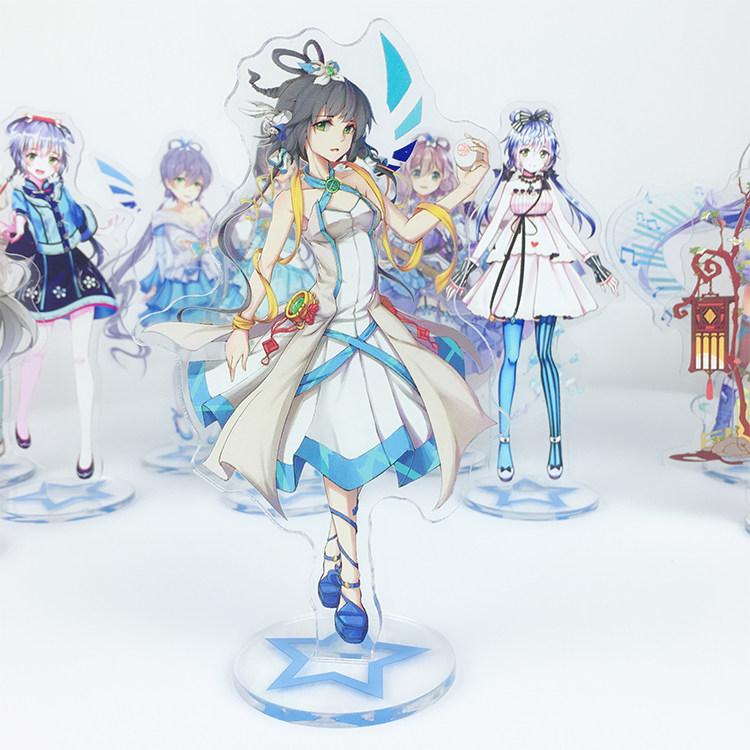 洛天依动漫二次元周边学生立牌摆件装饰亚克力立牌