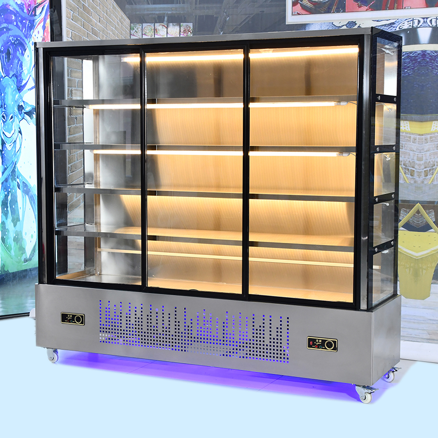 串串展示柜冷藏商用保鲜冒菜麻辣烫烧烤点菜凉菜展示柜
