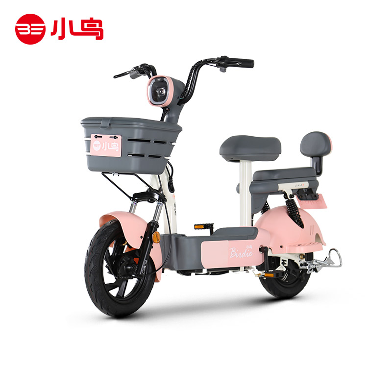 小鸟电动车新国标男女轻便小型电瓶车铅酸锂电电动自行车g48