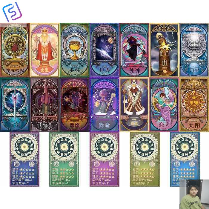 纳的精灵叶罗丽塔罗奇娜齐娜神秘神秘学学生夜萝莉扑克