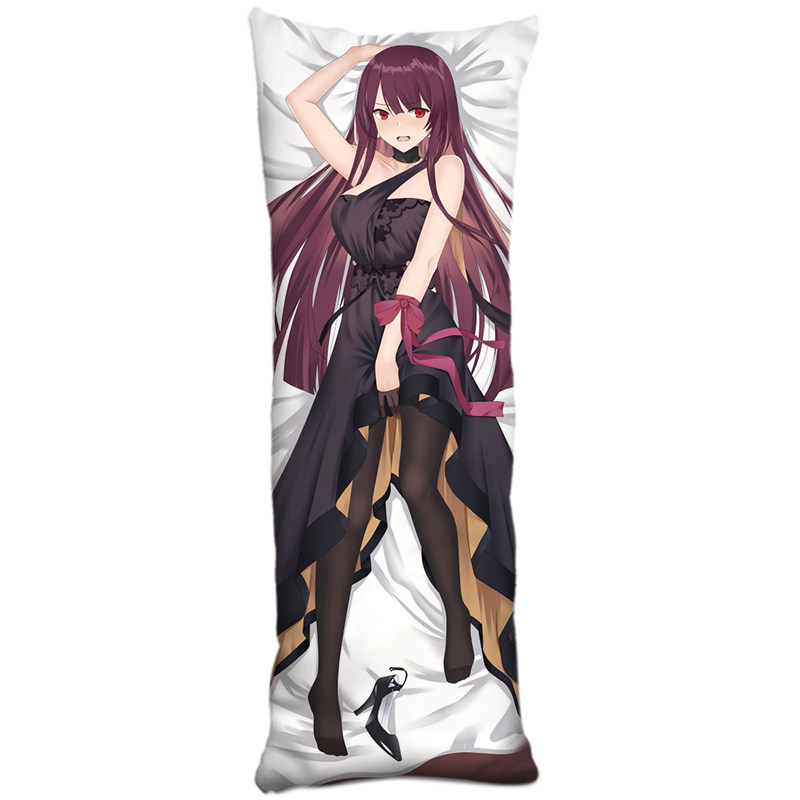 索米hk416前线少女wa2000哇酱枪娘kp31rfb枕套动漫毛绒