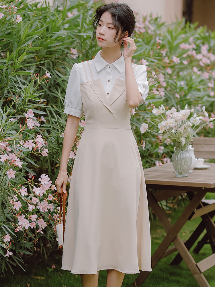 教师面试女装秋季正式场合连衣裙教招老师穿搭公务员面试服装女