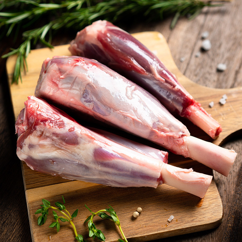 臻碧乡甘肃东乡贡羊750g法式羊腱后腿前腿小腿生羊肉
