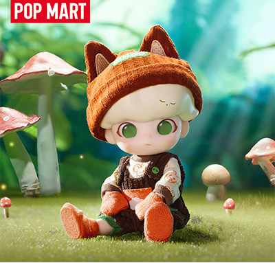 dimoo森林小狐狸可动人偶popmart泡泡玛特bjd娃娃手办手办