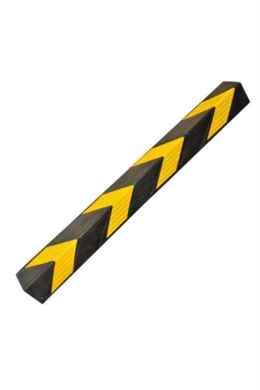 标志60公分夜间反光橡胶护角条1米地下车库防撞安全标志