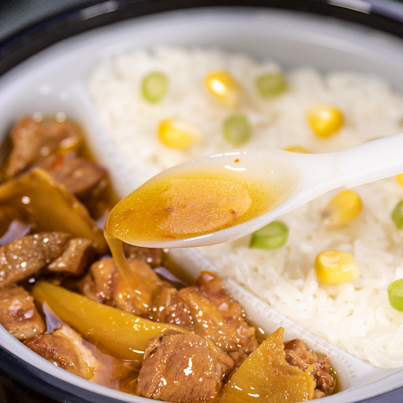 鲜道台湾姜母鸭饭自热米饭快餐方便盖浇饭拌自热米饭