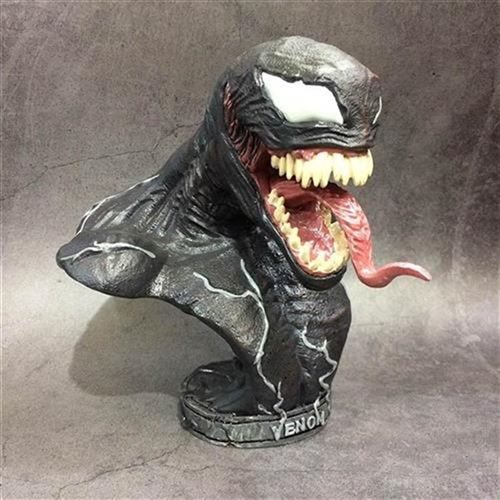 毒液venom毒魔树脂胸像gk雕像半身像盒装手办手办