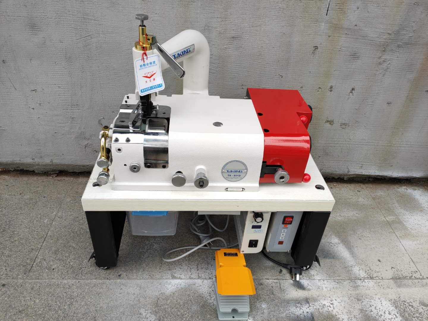 8012d大王削皮机双电电控踏板单独控制送料电机缝纫机