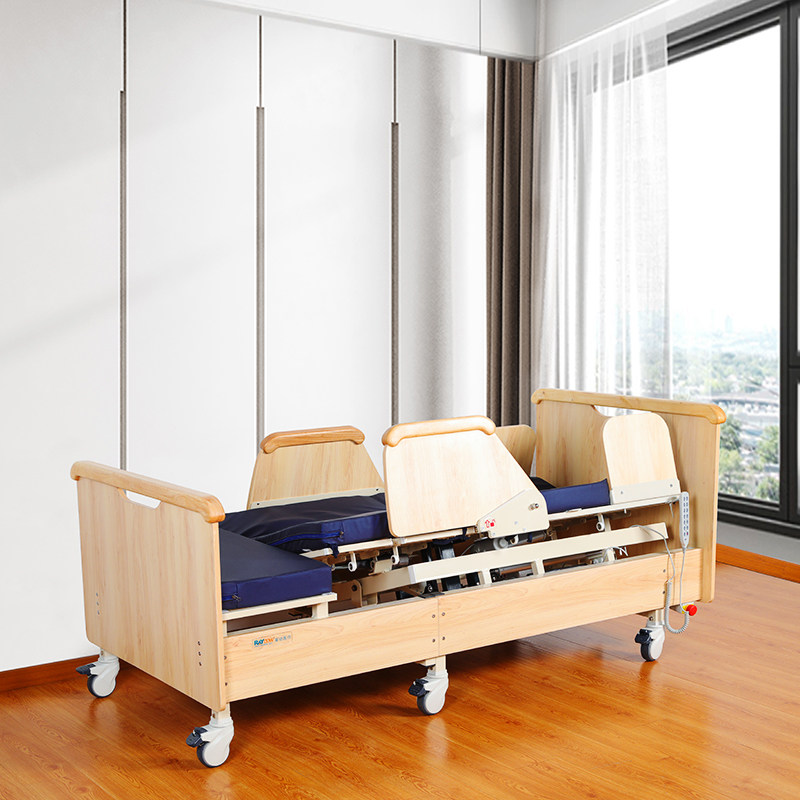 旋转下床电动护理瘫痪老人定时翻身医用多功能电动护理床