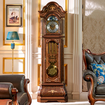 German Hermler luxury European-style landing bell living room villa mechanical seat bell Chinese retro vertical American pendulum clock