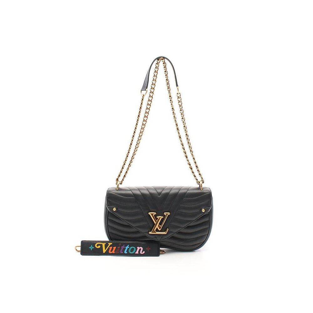 日本直邮中古lv路易威登abnewwebpm链条真皮肩包通用款女包